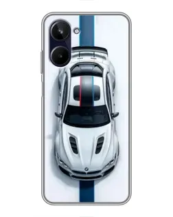 Чохол для Realme 10 з картинкою «Вид зверху — BMW M»