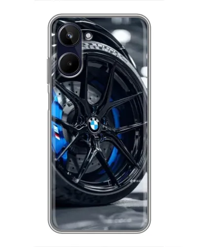 Чохол для Realme 10 з картинкою «Колесо BMW зблизька» Чохол для Realme 10 з картинкою «Колесо BMW зблизька»