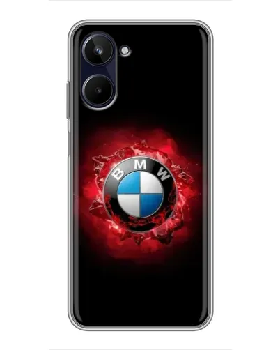 Чохол для Realme 10 з картинкою «Логотип BMW — спалах» Чохол для Realme 10 з картинкою «Логотип BMW — спалах»