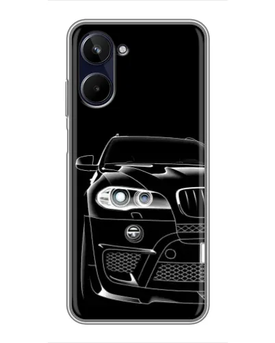 Чохол для Realme 10 з картинкою «Темний силует BMW» Чохол для Realme 10 з картинкою «Темний силует BMW»