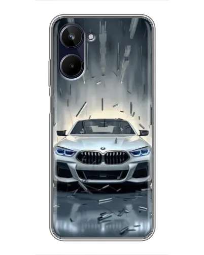 Чохол для Realme 10 з картинкою «BMW у світлі фар» Чохол для Realme 10 з картинкою «BMW у світлі фар»