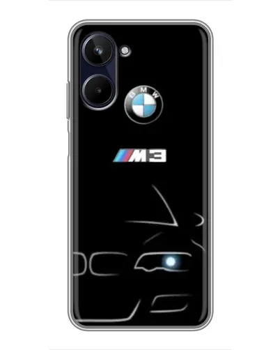 Чохол для Realme 10 з картинкою «Мінімалістичний принт BMW M3» Чохол для Realme 10 з картинкою «Мінімалістичний принт BMW M3»