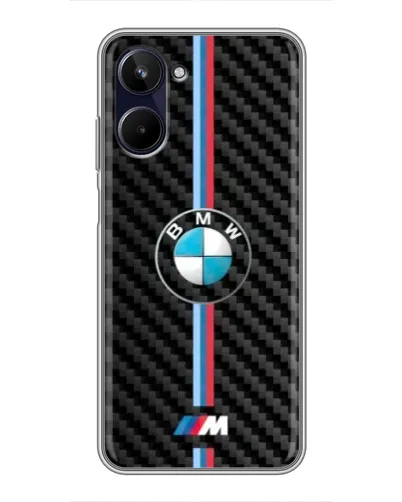 Чохол для Realme 10 з картинкою «Емблема BMW та карбон» Чохол для Realme 10 з картинкою «Емблема BMW та карбон»