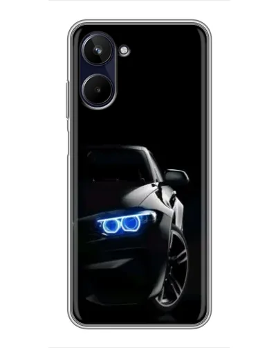 Чехол для Realme 10 с картинкой «BMW — ночной взгляд» Чехол для Realme 10 с картинкой «BMW — ночной взгляд»