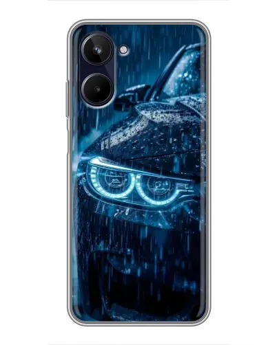 Чехол для Realme 10 с картинкой «BMW под дождем» Чехол для Realme 10 с картинкой «BMW под дождем»