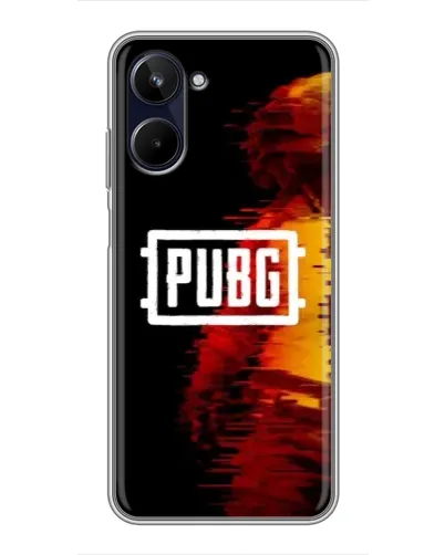 Чохол для Realme 10 з картинкою «Яскравий логотип PUBG» Чохол для Realme 10 з картинкою «Яскравий логотип PUBG»
