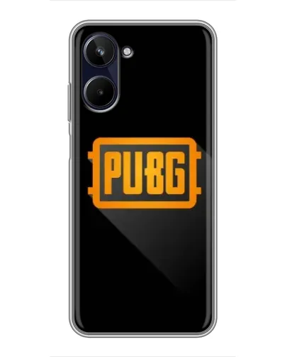 Чохол для Realme 10 з картинкою «PUBG — рамка лого» Чохол для Realme 10 з картинкою «PUBG — рамка лого»