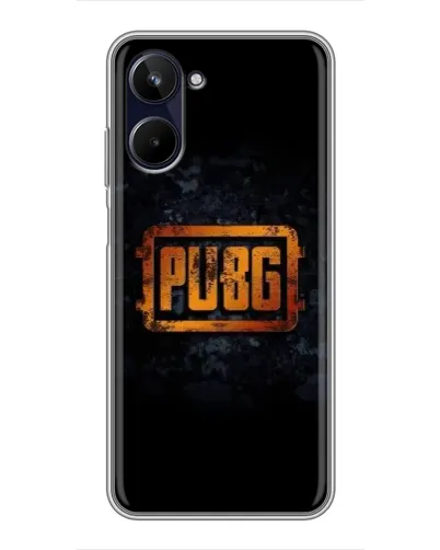 Чохол для Realme 10 з картинкою «PUBG — золотий логотип» Чохол для Realme 10 з картинкою «PUBG — золотий логотип»