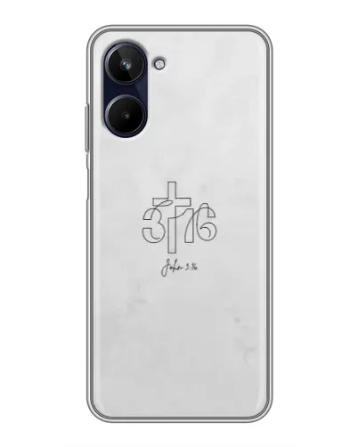 Чохол для Realme 10 з картинкою «Івана 3:16 Хрест» Чохол для Realme 10 з картинкою «Івана 3:16 Хрест»