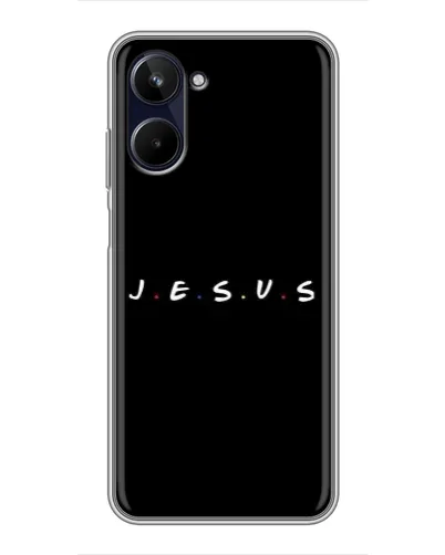 Чохол для Realme 10 з картинкою «Крапки віри J.E.S.U.S.» Чохол для Realme 10 з картинкою «Крапки віри J.E.S.U.S.»