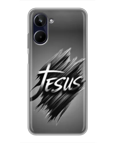 Чохол для Realme 10 з картинкою «Напис Jesus Graffiti» Чохол для Realme 10 з картинкою «Напис Jesus Graffiti»