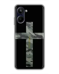 Чохол для Realme 10 з картинкою «Мілітарі Хрест»