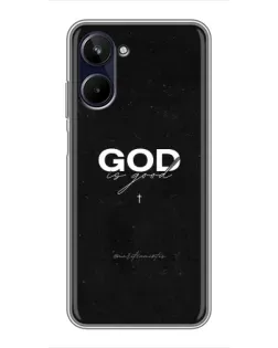 Чохол для Realme 10 з картинкою «GOD — Бог над усім»