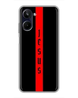 Чохол для Realme 10 з картинкою «Червона лінія віри»