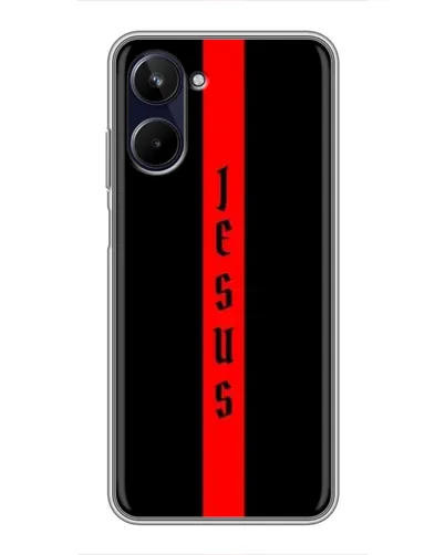 Чохол для Realme 10 з картинкою «Червона лінія віри» Чохол для Realme 10 з картинкою «Червона лінія віри»