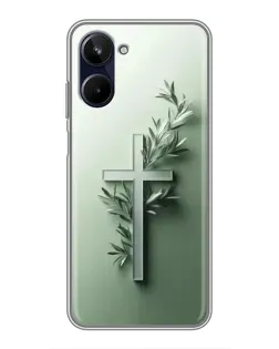 Чехол для Realme 10 с картинкой «Оливковая ветвь» Чехол для Realme 10 с картинкой «Оливковая ветвь»