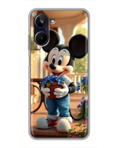 Чехол для Realme 10 с картинкой «Микки садовод» Чехол для Realme 10 с картинкой «Микки садовод»