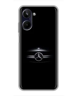 Чохол для Realme 10 з картинкою «Mercedes — абстрактні лінії»