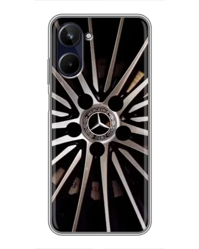 Чехол для Realme 10 с картинкой «Диск Mercedes»