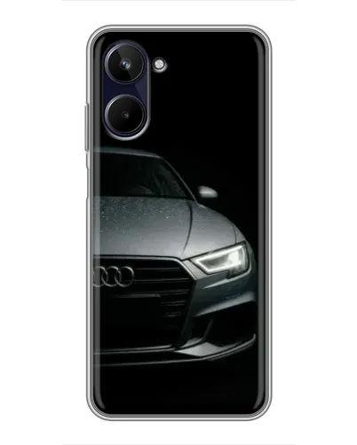 Чехол для Realme 10 с картинкой «Audi — детализация кузова» Чехол для Realme 10 с картинкой «Audi — детализация кузова»
