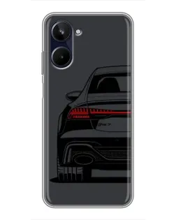 Чохол для Realme 10 з картинкою «Задня частина Audi — арт»