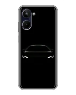 Чохол для Realme 10 з картинкою «Погляд Audi у темряві»