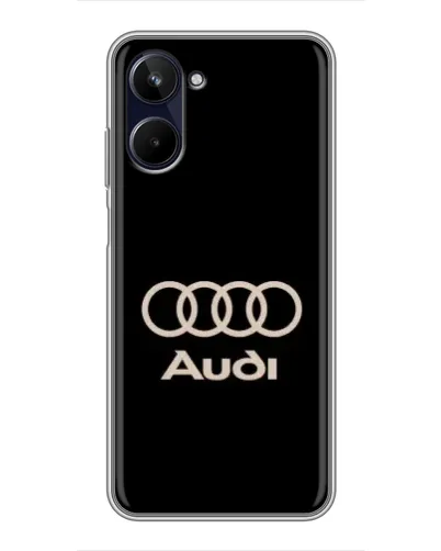 Чехол для Realme 10 с картинкой «Audi — золотой логотип» Чехол для Realme 10 с картинкой «Audi — золотой логотип»