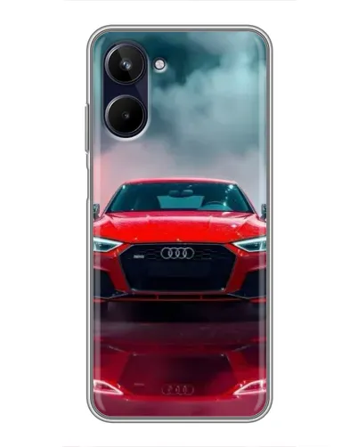 Чехол для Realme 10 с картинкой «Audi RS — красный стиль» Чехол для Realme 10 с картинкой «Audi RS — красный стиль»