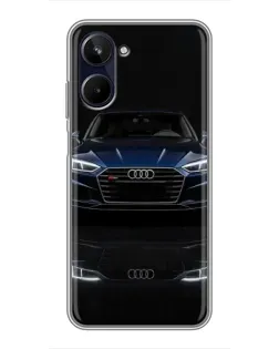 Чохол для Realme 10 з картинкою «Audi — нічне відображення»