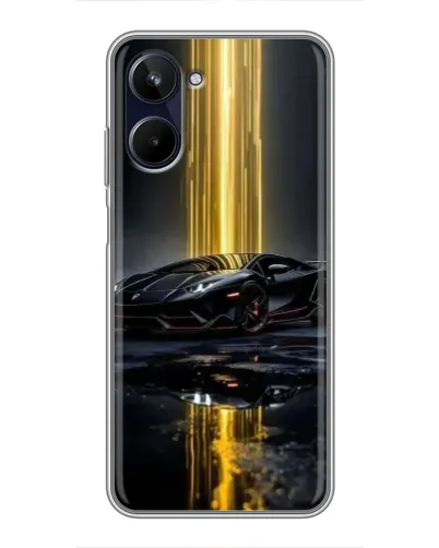Чохол для Realme 10 з картинкою «Нічний Lamborghini драйв» Чохол для Realme 10 з картинкою «Нічний Lamborghini драйв»