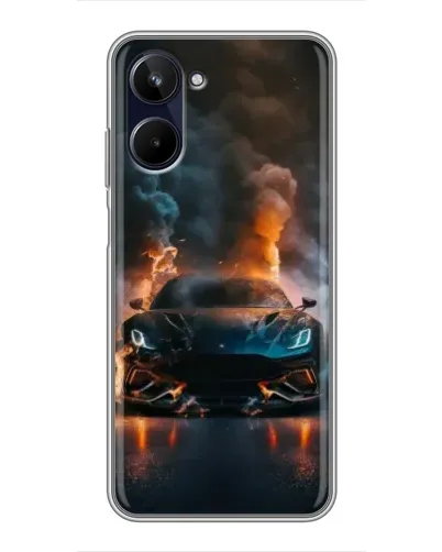 Чохол для Realme 10 з картинкою «Lamborghini димна естетика» Чохол для Realme 10 з картинкою «Lamborghini димна естетика»
