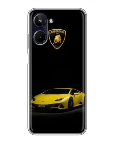 Чохол для Realme 10 з картинкою «Lamborghini жовтий акцент» Чохол для Realme 10 з картинкою «Lamborghini жовтий акцент»