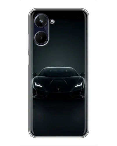 Чохол для Realme 10 з картинкою «Чорний Lamborghini Aventador» Чохол для Realme 10 з картинкою «Чорний Lamborghini Aventador»