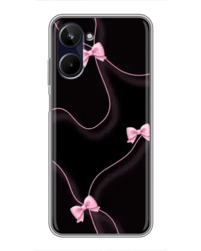 Чехол для Realme 10 с картинкой «Розовые ленты» Чехол для Realme 10 с картинкой «Розовые ленты»