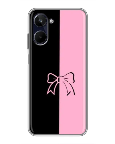Чехол для Realme 10 с картинкой «Половинки банта» Чехол для Realme 10 с картинкой «Половинки банта»