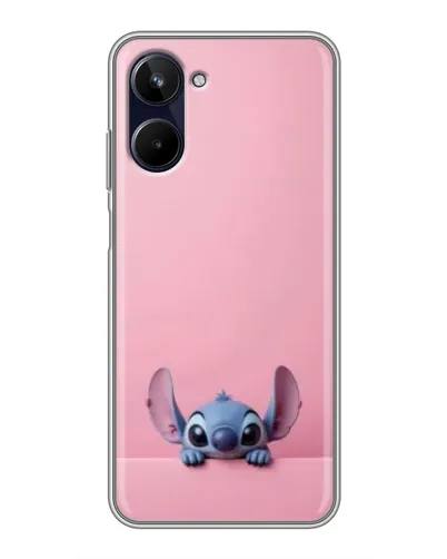Чохол для Realme 10 з картинкою «Stitch визирає» Чохол для Realme 10 з картинкою «Stitch визирає»