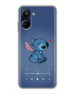 Чохол для Realme 10 з картинкою «Музичний Stitch»