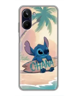 Чохол для Realme 10 з картинкою «Стіч на серфі»