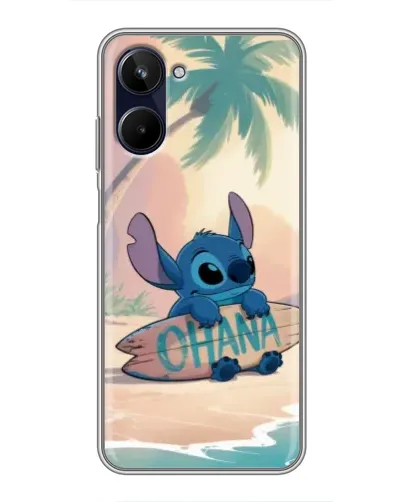 Чохол для Realme 10 з картинкою «Стіч на серфі» Чохол для Realme 10 з картинкою «Стіч на серфі»