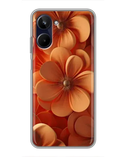 Чохол для Realme 10 з картинкою «Помаранчева макро квітка» Чохол для Realme 10 з картинкою «Помаранчева макро квітка»