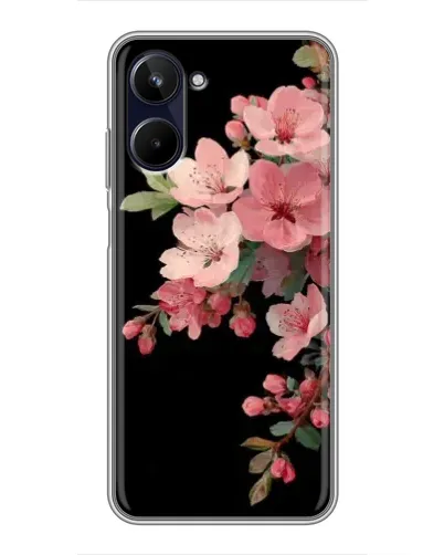 Чохол для Realme 10 з картинкою «Рожева гілка сакури» Чохол для Realme 10 з картинкою «Рожева гілка сакури»