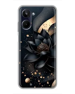 Чохол для Realme 10 з картинкою «Чорний лотос»