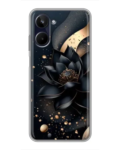 Чохол для Realme 10 з картинкою «Чорний лотос» Чохол для Realme 10 з картинкою «Чорний лотос»