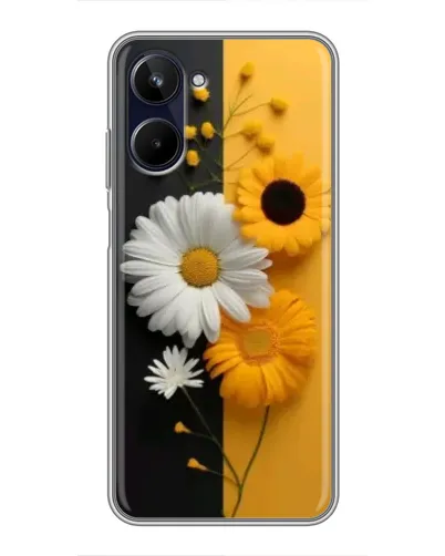 Чохол для Realme 10 з картинкою «Соняшник та ромашка» Чохол для Realme 10 з картинкою «Соняшник та ромашка»