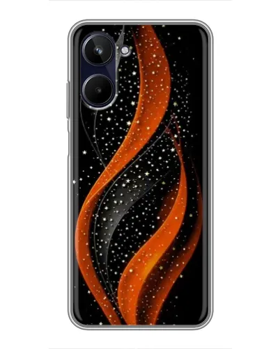 Чохол для Realme 10 з картинкою «Вогняна зоряна хвиля» Чохол для Realme 10 з картинкою «Вогняна зоряна хвиля»