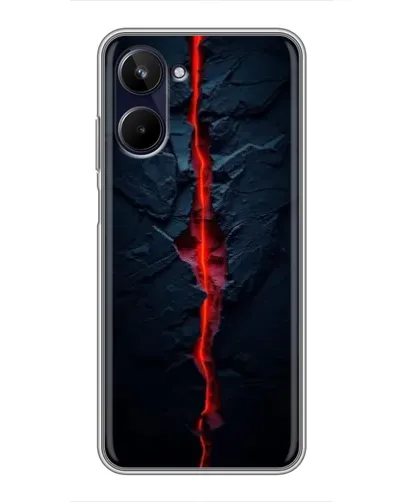 Чохол для Realme 10 з картинкою «Червона лавова тріщина» Чохол для Realme 10 з картинкою «Червона лавова тріщина»