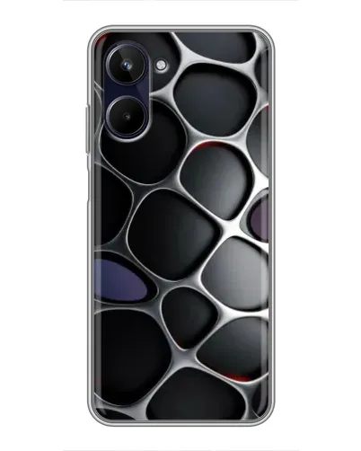 Чохол для Realme 10 з картинкою «Об'ємна темна решітка» Чохол для Realme 10 з картинкою «Об'ємна темна решітка»