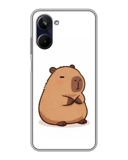 Чохол для Realme 10 з картинкою «Товстенька капібара»