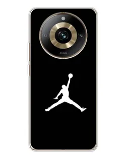 Чехол для Realme 11 Pro 5G с картинкой «Jordan Silhouette»