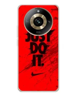 Чехол для Realme 11 Pro 5G с картинкой «Nike Just Do It»